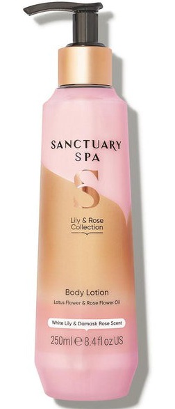 Sanctuary Spa Body Lotion, Lily Rose Collection