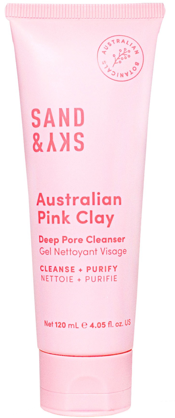 Sand & Sky Australian Pink Clay Deep Pore Cleanser