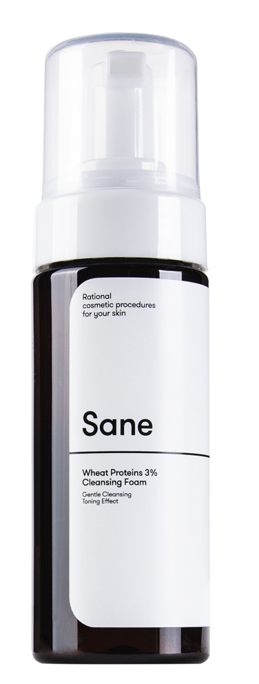 Sane Пенка Для Умывания С Протеинами Пшеницы 3%