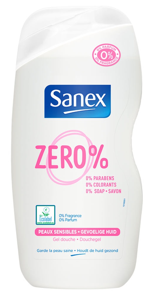 Sanex Zero% Sensitive Skin Showergel (NL)