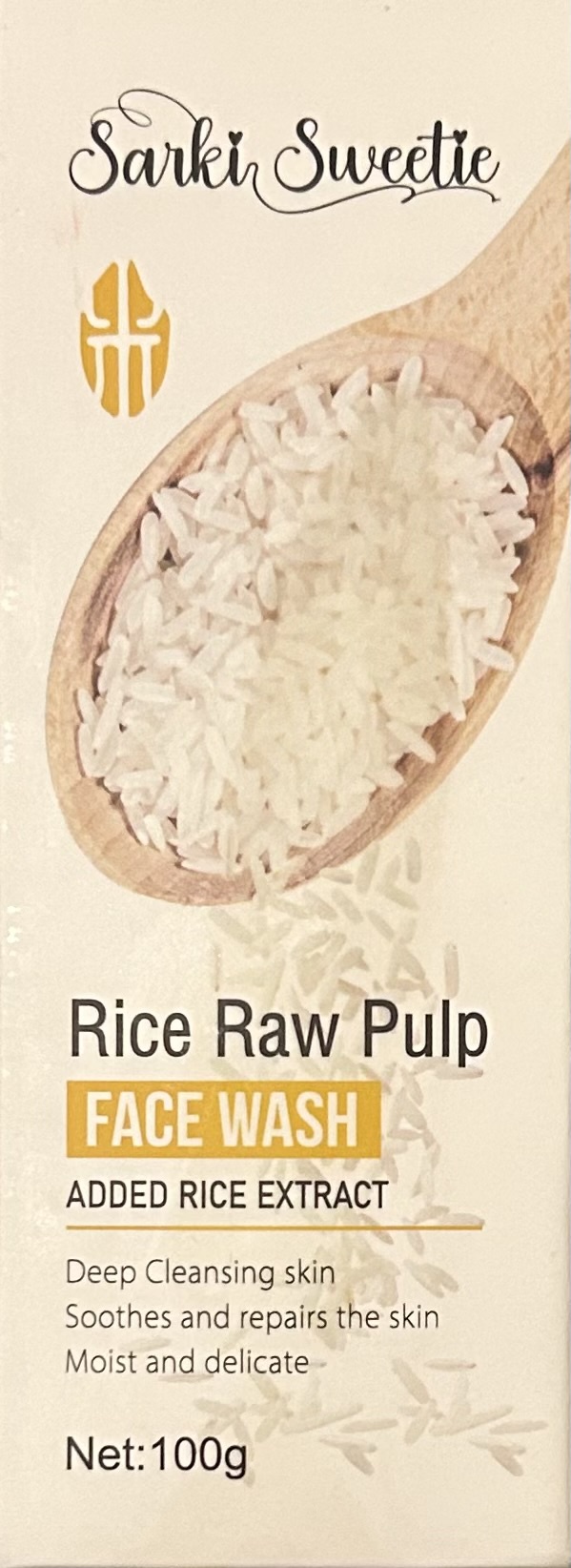 Sarki Sweetie Rice Raw Pulp Face Wash