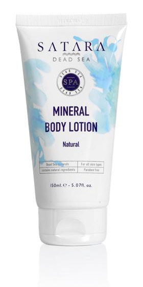 Satara Mineral Body Lotion Natural