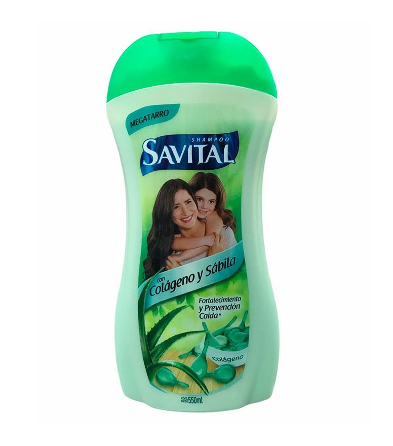 Savital Shampoo Con Colágeno Y Sábila