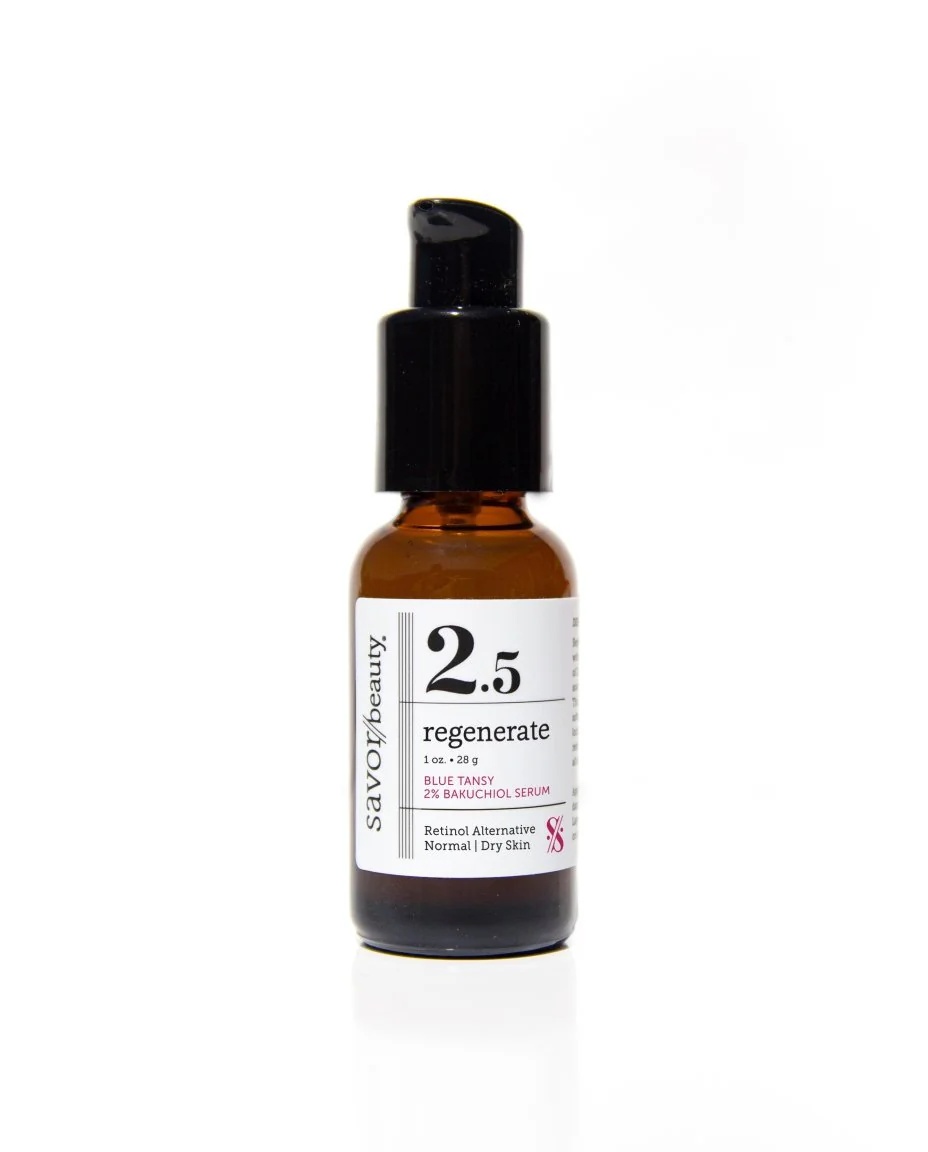 Savor Beauty Blue Tansy 2% Bakuchiol Serum: Retinol Alternative Regenerate