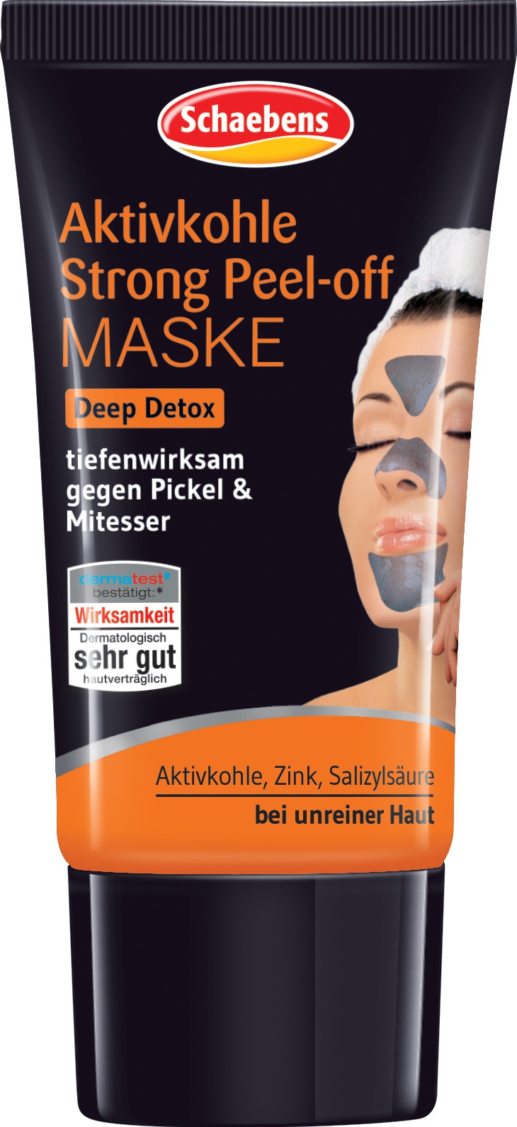 Schaebens Aktivkohle Strong Peel-Off Maske