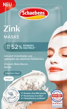 Schaebens Gesichtsmaske Zink