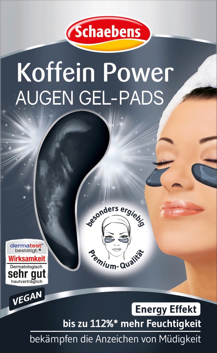 Schaebens Koffein Power Augen Gel-pads