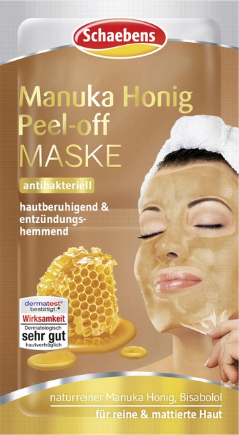 Schaebens Manuka Honig Peel-Off Maske