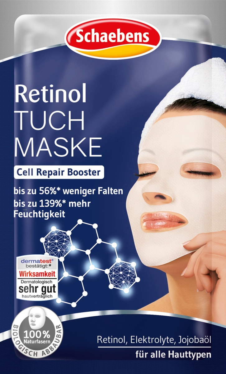 Schaebens Retinol Tuch Maske