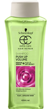 Schwarzkopf Extra Care Hair Repair Shampoo Push Up Volume