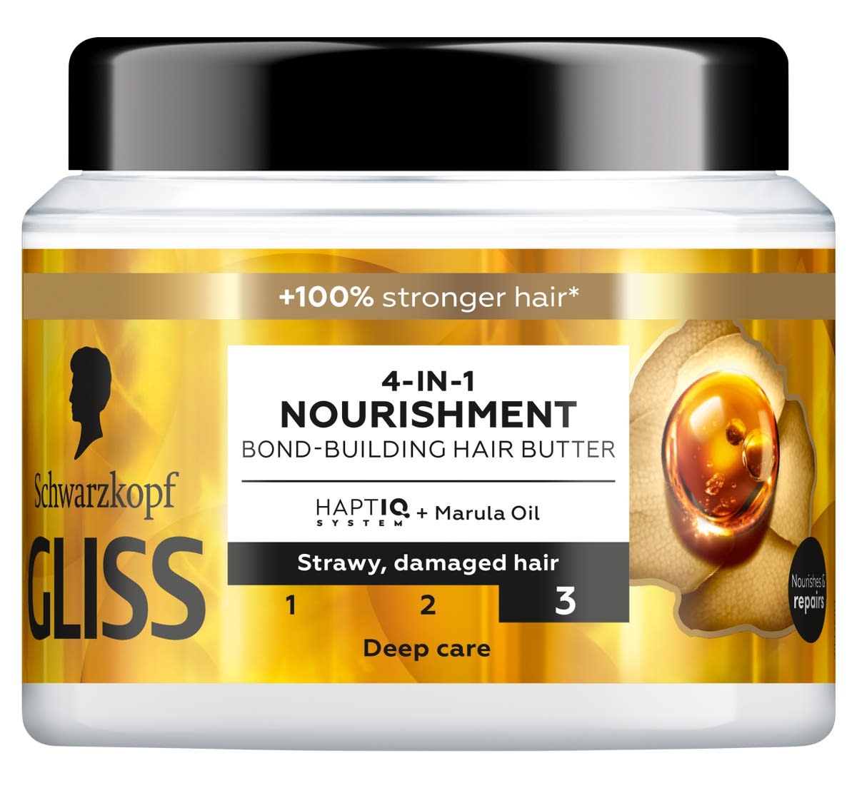 Schwarzkopf Gliss 4-in-1 Nourishment Bond Building Hair Butter