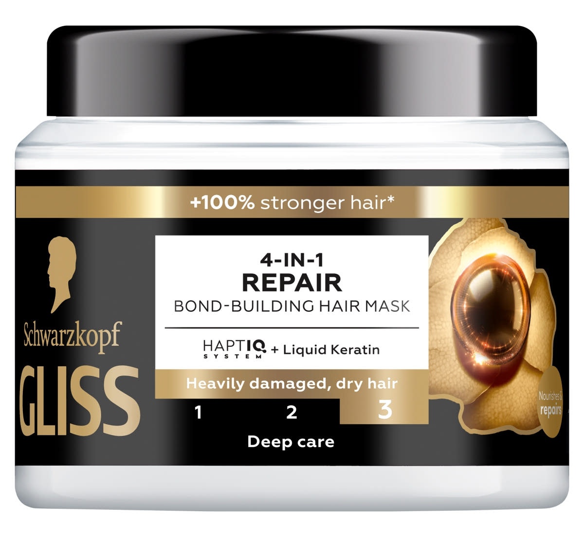 Schwarzkopf Gliss 4-in-1 Repair Bond Building Hair Mask