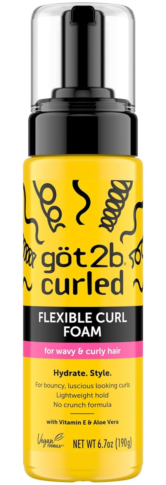 Schwarzkopf got2b Curled Flexible Curl Foam