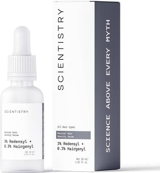 Scientistry 3% Redensyl & 0.3% Hairgenyl Revival Hair Density Hair Serum