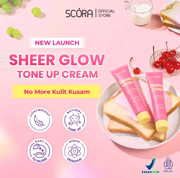 Scora Scroca Sheer Glow Tone Up Cream