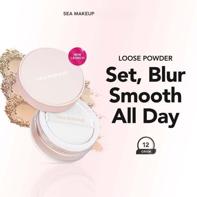 Sea Makeup Acne Blur And Set Loose Powder Snowball
