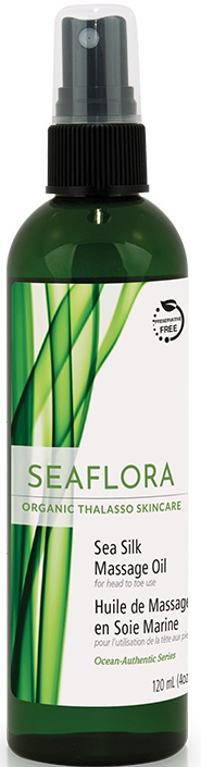 Seaflora Skincare Sea Silk Massage Oil Blend