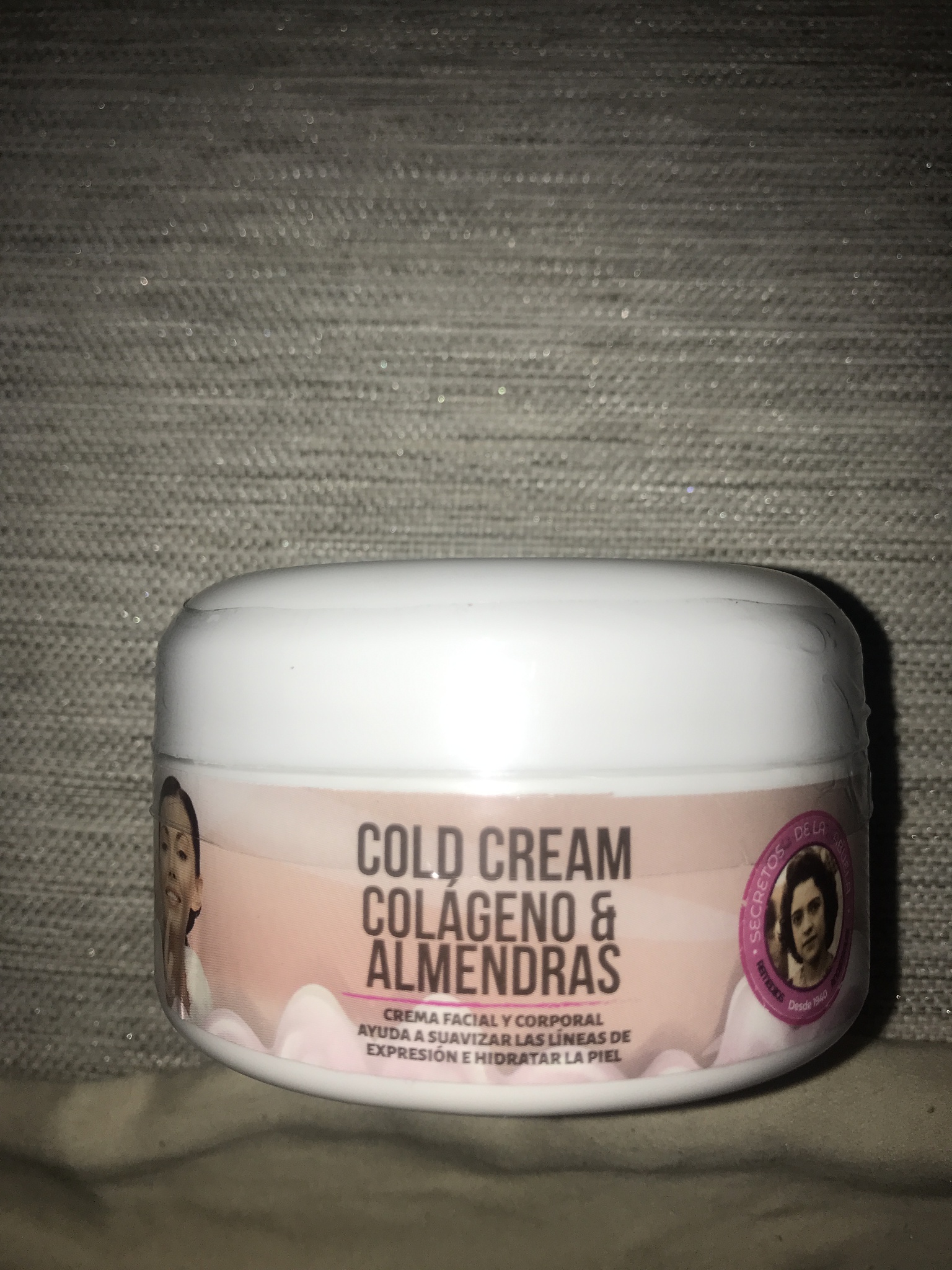 Secretos de la abuela Cold Cream Colágeno Y Almendras