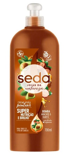Seda Creme Para Pentear Bomba Abacate E Karité