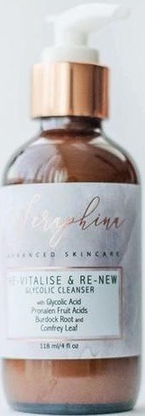 Seraphina Advanced Skincare Re-Vitalise & Re-New Glycolic Cleanser