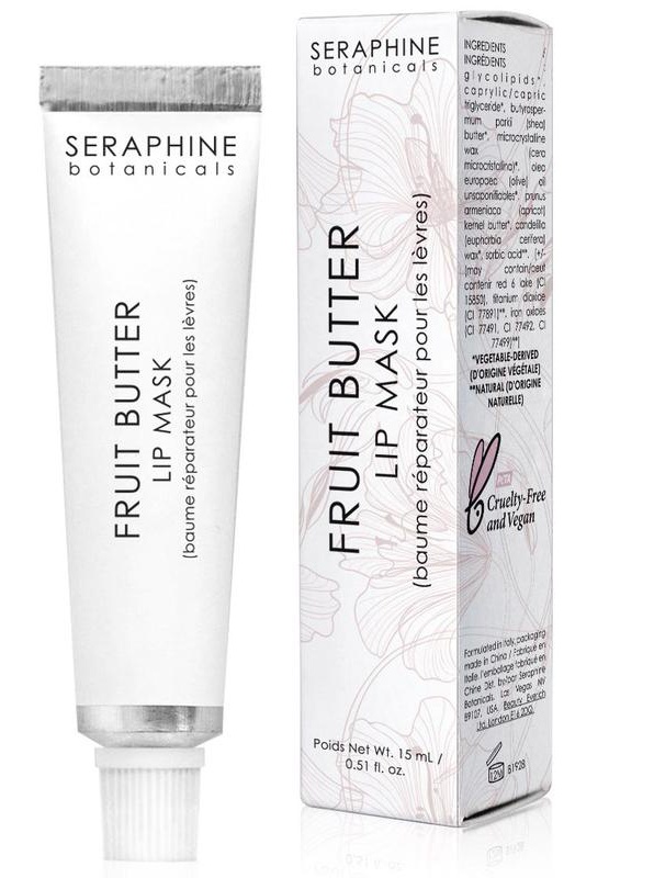 Seraphine Botanicals Fruit Butter Lip Mask