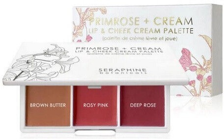 Seraphine Botanicals Primrose + Cream - Lip & Cheek Cream Palette