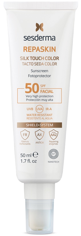 Sesderma Repaskin Foto Protector Facial Color SPF 50 Silky Touch