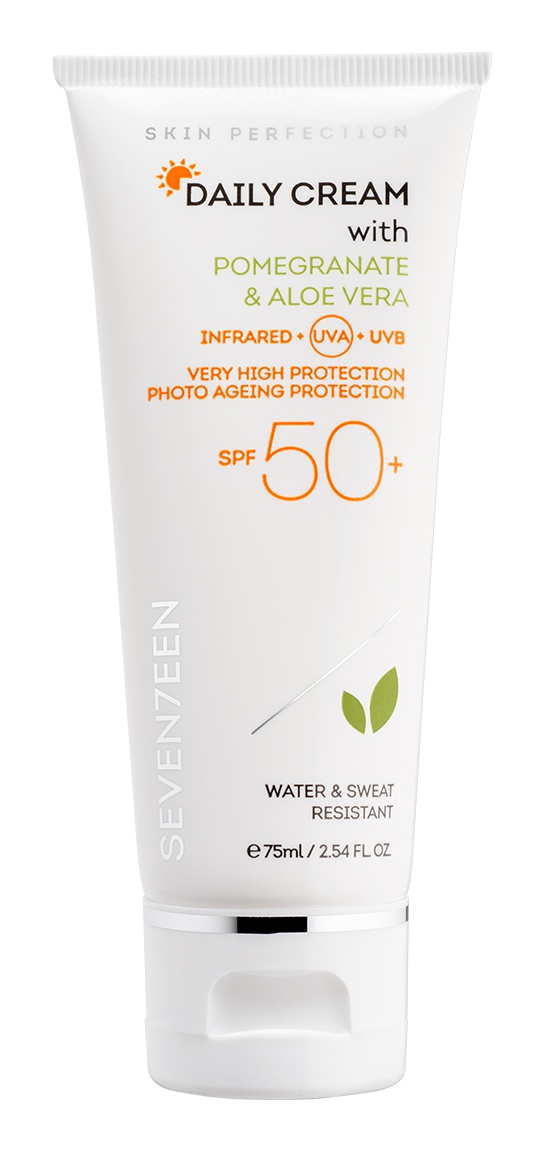 Seventeen Daily Cream With Pomegranate & Aloe Vera SPF 50+