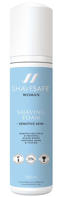 ShaveSafe Woman Shaving Foam