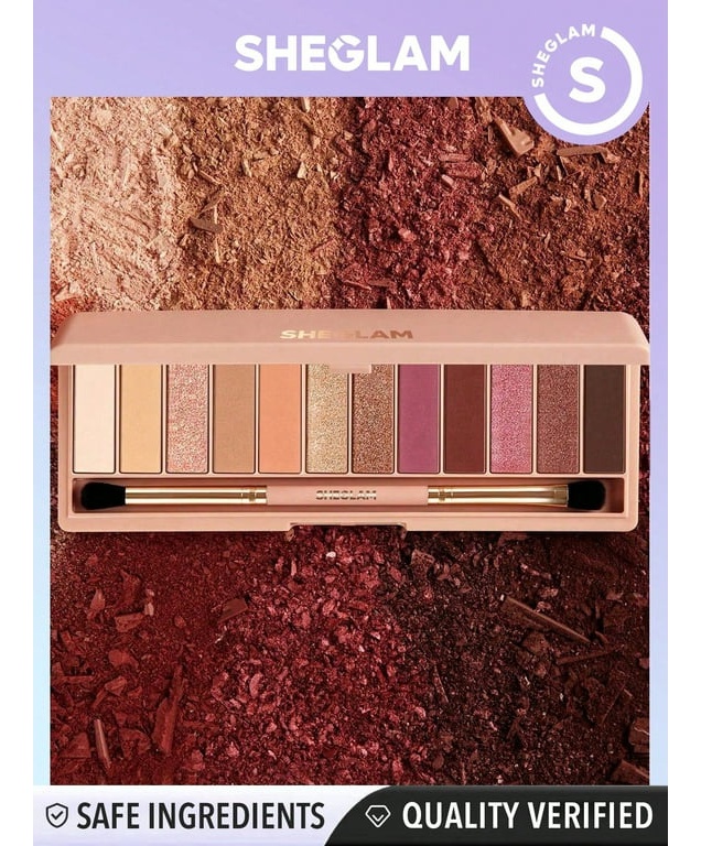 SheGlam Berry Palette 12-color Matte Eyeshadow Palette