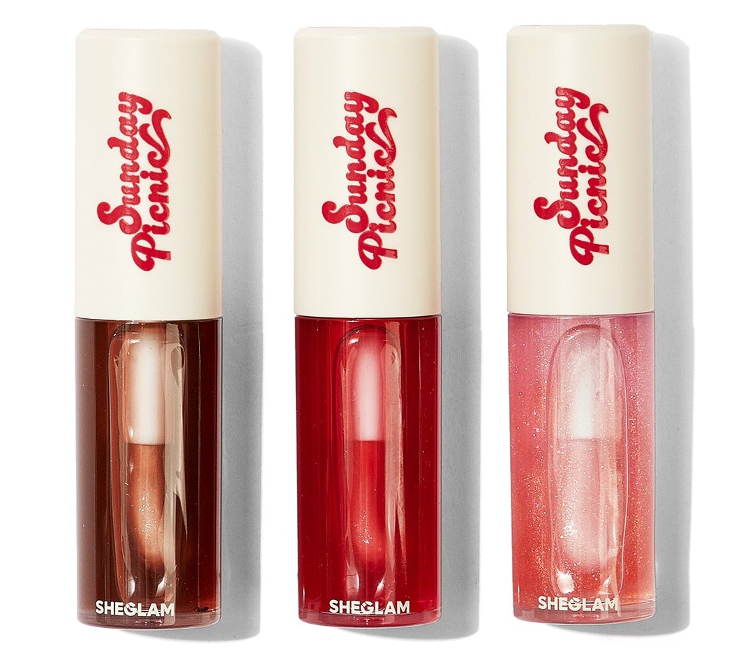 SheGlam Sunday Picnic Lip Oil Set