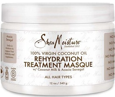 Shea Moisture 100% Virgin Coconut Oil Rehydration Treatment Masque