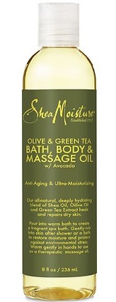 Shea Moisture Bath, Massage And Body Oil Olive And Green Tea
