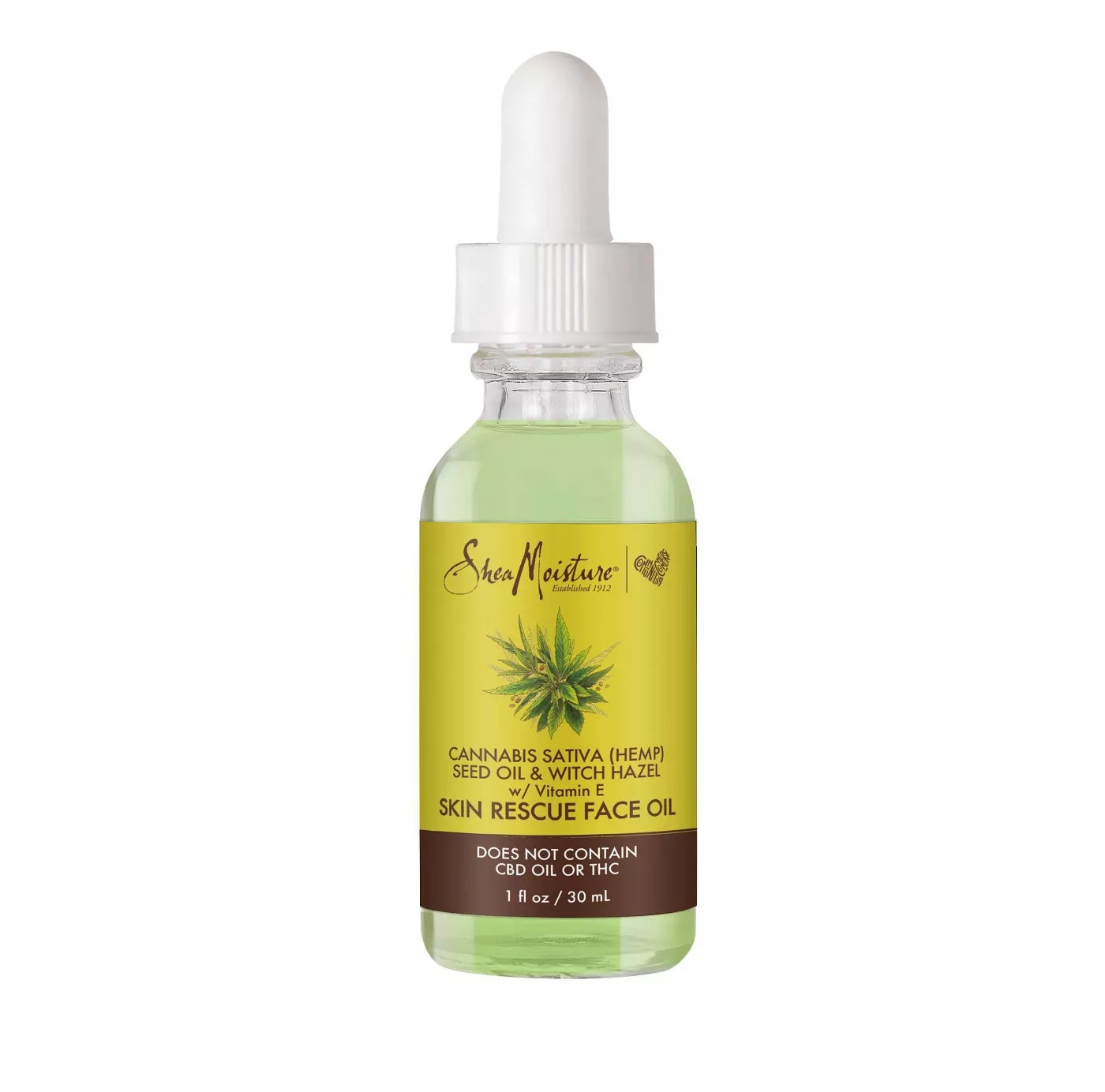 Shea Moisture Cannabis & Witch Hazel Skin Rescue Facial Oil
