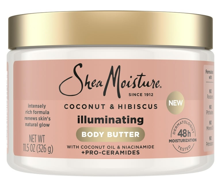 Shea Moisture Coconut And Hibiscus Illuminating Body Butter