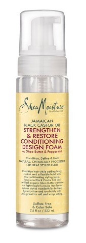 Shea Moisture Jamaican Black Castor Oil Strengthen And Restore Conditioning Design Foam