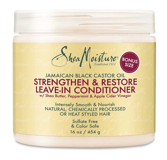 Shea Moisture Jamaican Black Castor Oil Strengthen & Restore Leave-In Conditioner