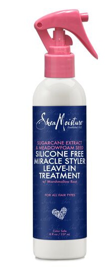 Shea Moisture Sugarcane Extract & Meadowfoam Seed Silicone Free Miracle Styler Leave-In Treatment