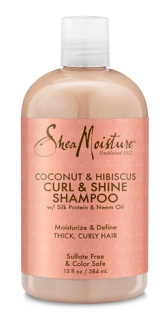 SheaMoisture Coconut And Hibiscus Curl And Shine Shampoo