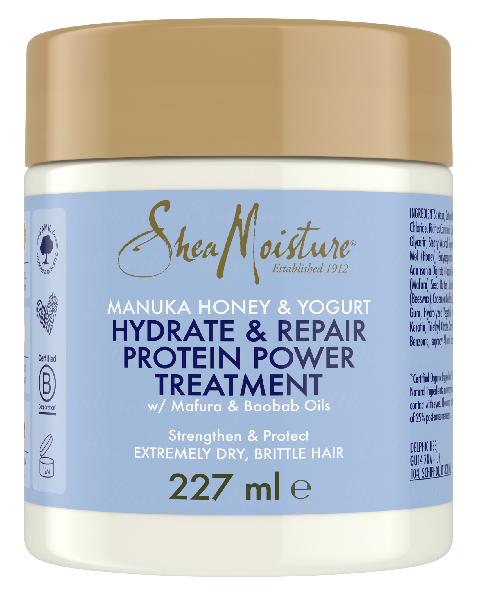 SheaMoisture Manuka Honey & Yoghurt Protein Repair Treatment