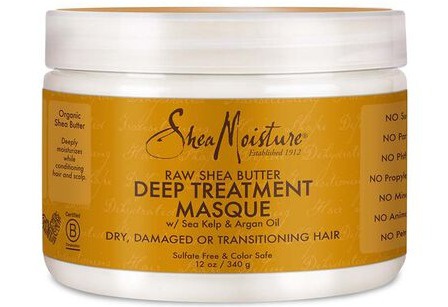SheaMoisture Raw Shea Butter Deep Treatment Masque With Sea Kelp And Argan Oil