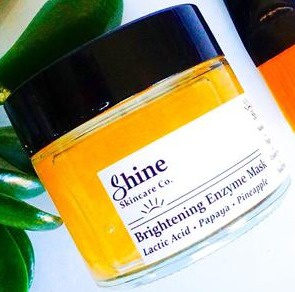 Shine Skincare Co Brightening Enzyme Mask