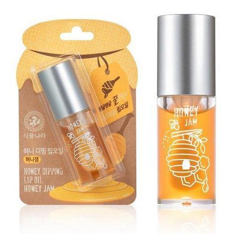 Shingmulnara Honey Dipping Lip Oil #Honey Jam
