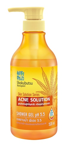 Shokubutsu Monogatari Acne Solution Shower Gel