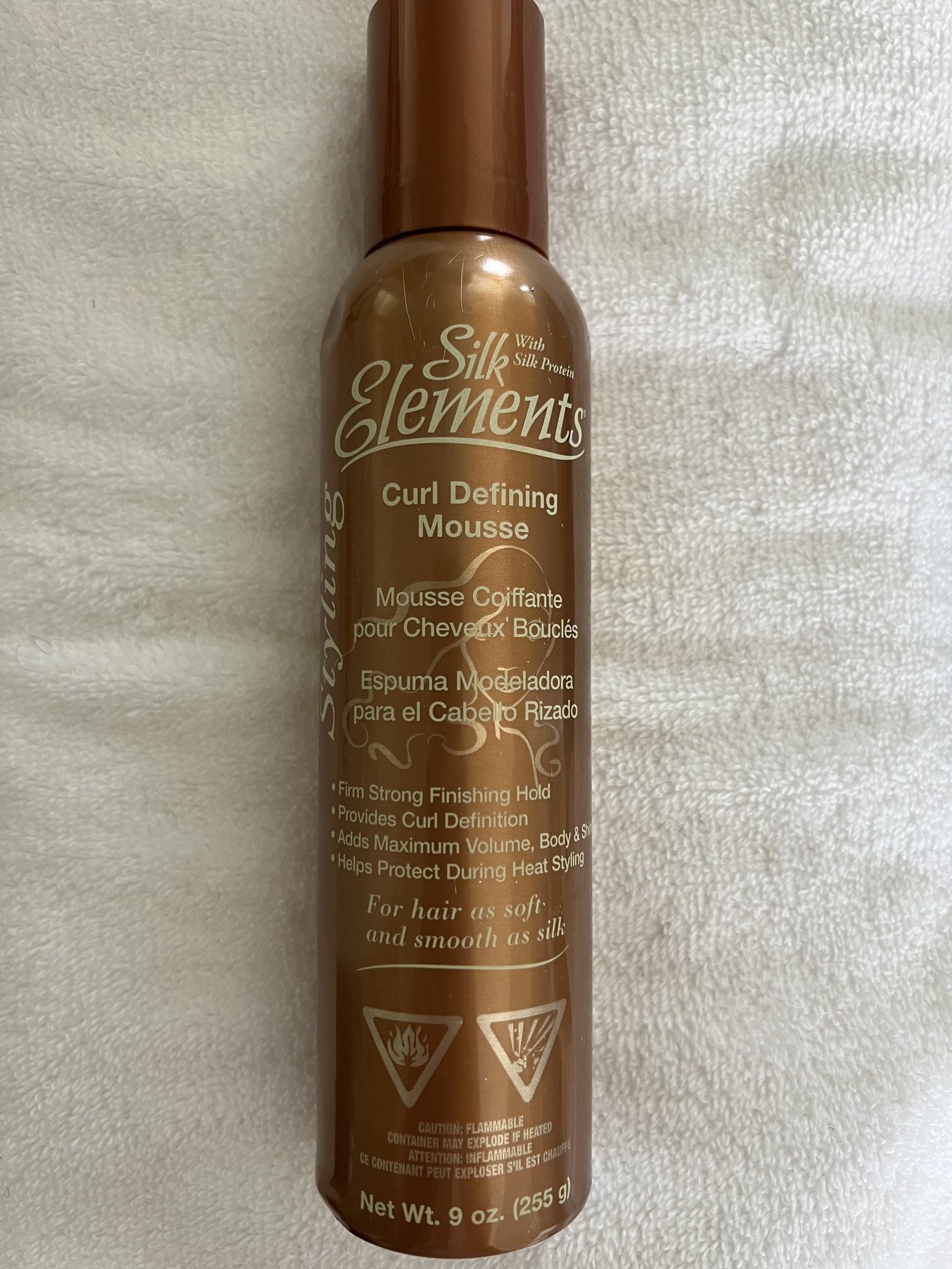 Silk Elements Curl Defining Mousse - Old Formulation