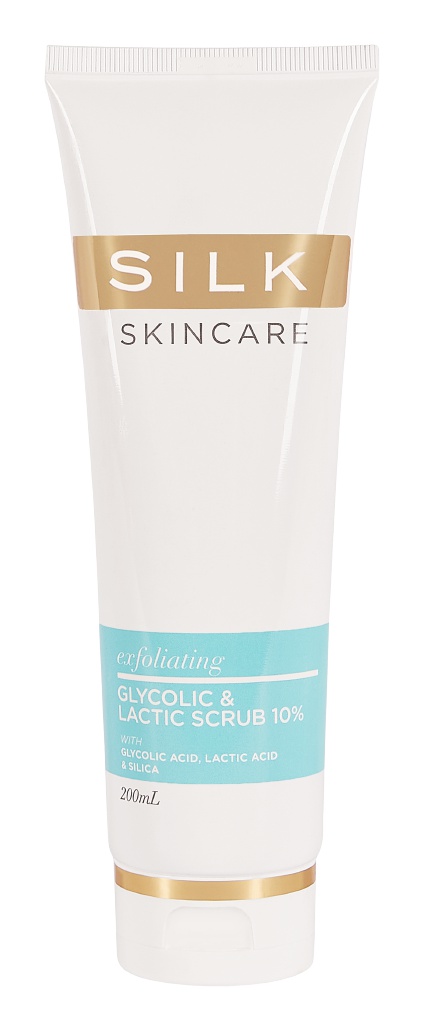 Silk Glycolic + Lactic Face & Body Scrub 10%
