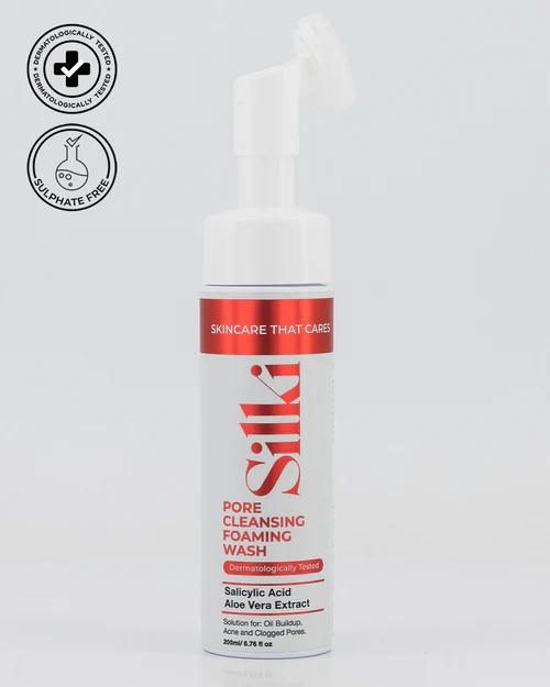 Silki Pore Cleansing Foaming Wash