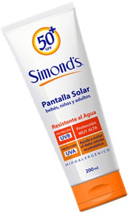 Simond's Pantalla Solar Bebes, Niños Y Adultos 50+ SPF