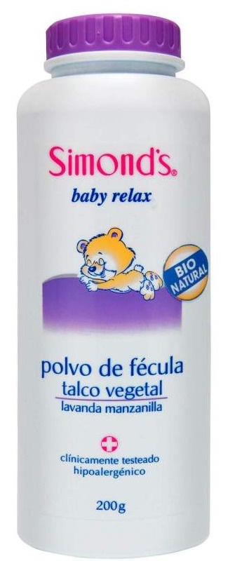 Simond's Talco Vegetal Lavanda Manzanilla
