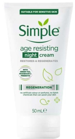 Simple Age Resisting Night Cream